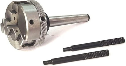 50 mm Mini Drehbankfutter mit MT1 & MT2 Dorn - Bild 5 von 25
