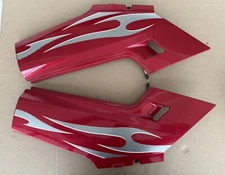 2007 07 Kawasaki Ninja 250 EX250 Side Cover Left Right Fairings Plastic Red