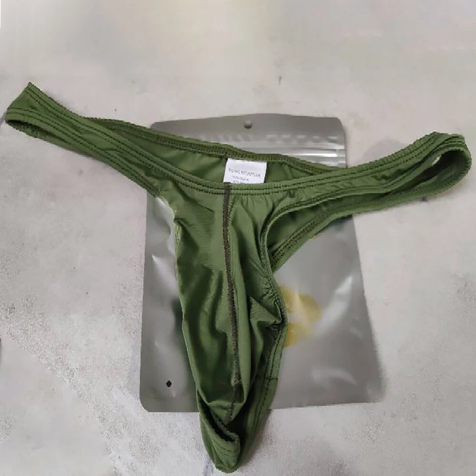 Hombres Tanga Tanga Abultado Bolsa Bragas Bikini Sin Costuras T-back Ropa Interior Calzoncillos⇓ Foto 2 de 4