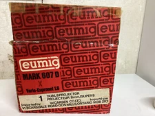EUMIG 607 DX+REEL+CORD+TEST REPORT+ ORIGINAL BOX