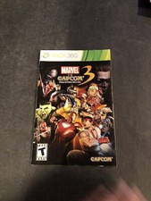 marvel vs capcom 3 Fate Of Two Worlds xbox 360 Manual Only