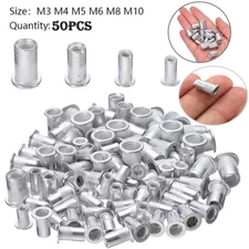 Threaded Inserts Nutserts Stainless Steel Threaded Inserts Rivet Nut Assortment