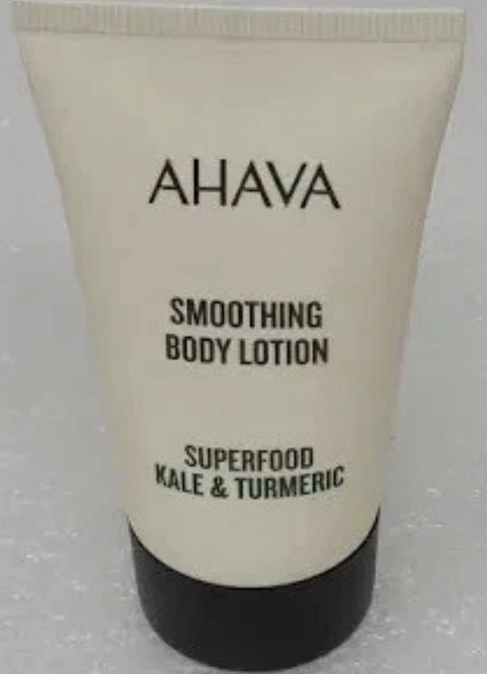 Ahava Body Smoothing Lotion Superfood Kale & Turmeric Moisturiser 2 pack - Image 1 of 1