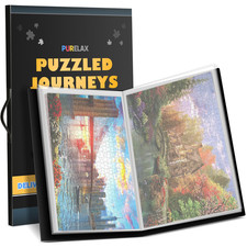 Purelax Puzzle Storage Organizer - 1000Pcs Puzzle Savers Large Capacity Jigsaw