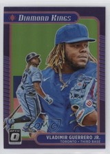 2021 Donruss Optic Diamond Kings Lime Green Prizm Vladimir Guerrero Jr #3 13lw