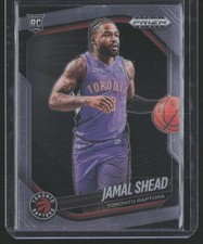 2024-25 Panini Prizm Black #210 Jamal Shead Toronto Raptors