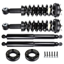  2" Front Leveling Lift Kits Struts Shocks Absorber Strut Spring Assembly Fit 