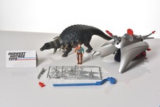 Vintage 1989 Tyco Dino Riders Edmontonia - Complete - Two broken gun tips