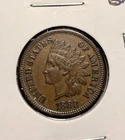1880 Indian Head  Cent, AU, (18342)