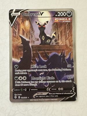 Umbreon V (Alternate Full Art) 189/203 Swsh07: Evolving Skies Holo