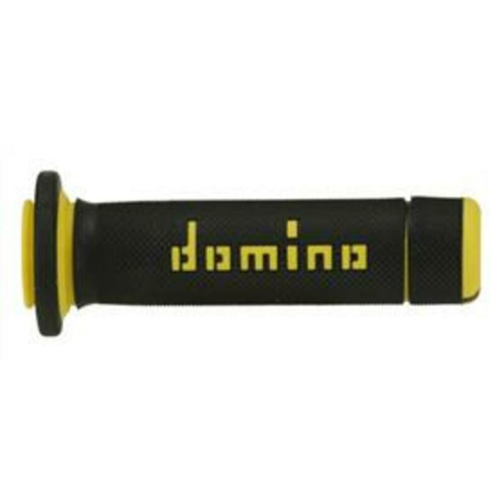 Free Shipping ATV/Quad Domino Grips 118Mm Black/Yellow A18041C4740