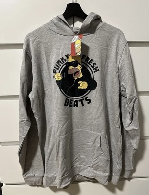 The Simpsons Hoodie Original Merchandise Größe 48/50 (M/L) Grau - Neu