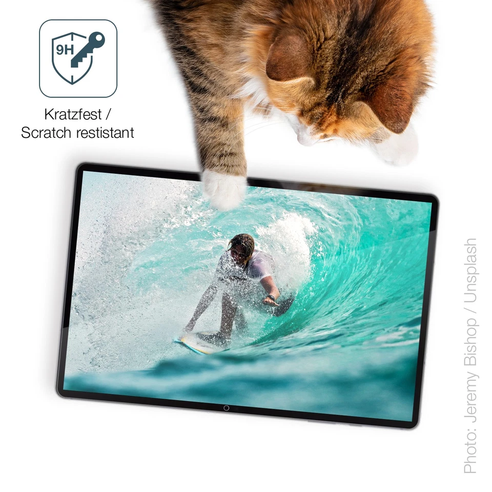 2x Screen Protector for Samsung Galaxy Tab S10 Ultra Flexible Glass 9H dipos - Image 3 of 4