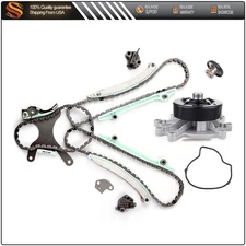 Timing Chain kit + Water Pump + Engine Coolant Thermostat For Dodge Durango