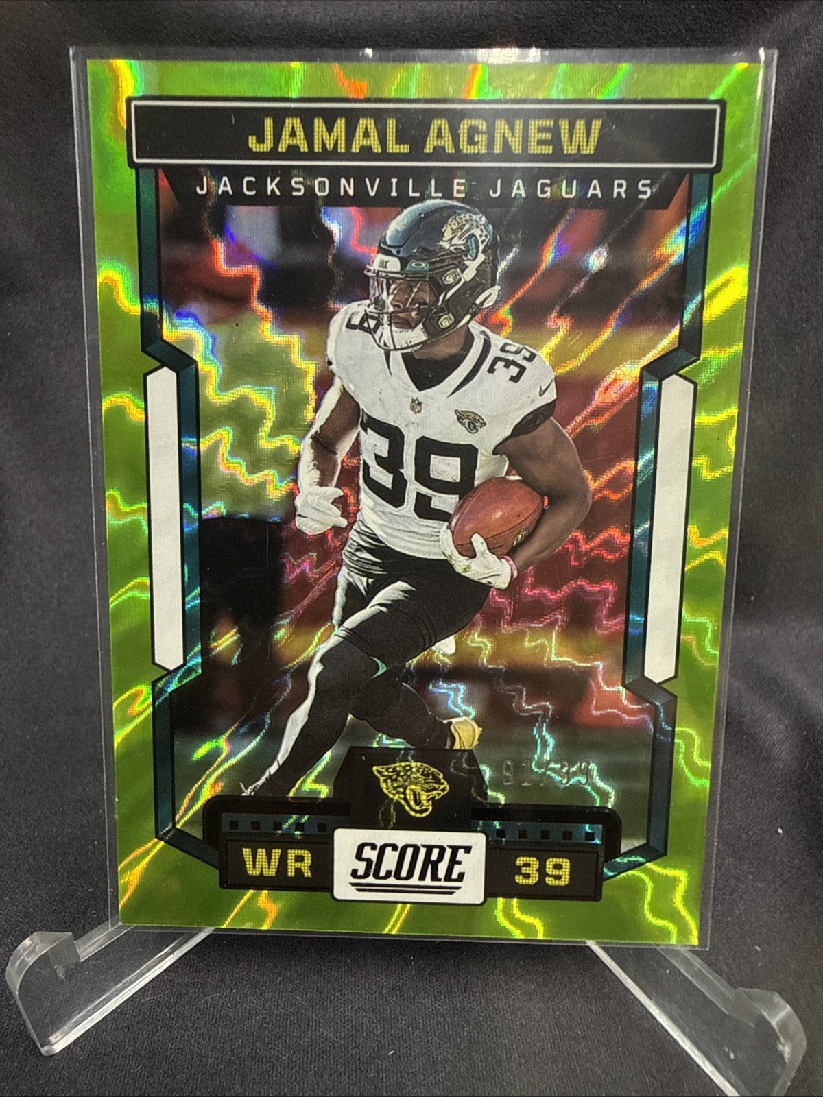 2023 Score - Jamal Agnew #25 Green /99 Jaguars