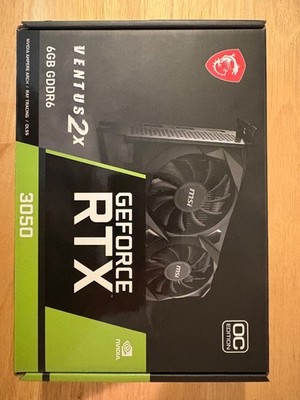 MSI Ventus 2x NVIDIA GeForce RTX 3050 6GB GDDR6