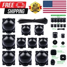 10 Pack Tree Root Growing Box, Rooting Ball Grafting Tools, Reusable High Pre...