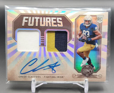 2020 Panini Legacy Chase Claypool RC Auto Dual Patch /299 Futures FD-CC
