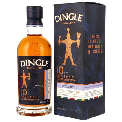 Dingle 10 Jahre Single Malt 0,7l, alc. 46,5 Vol.-%