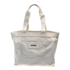 Hugo Becky Canvas Tote BagOne Size White GT10991