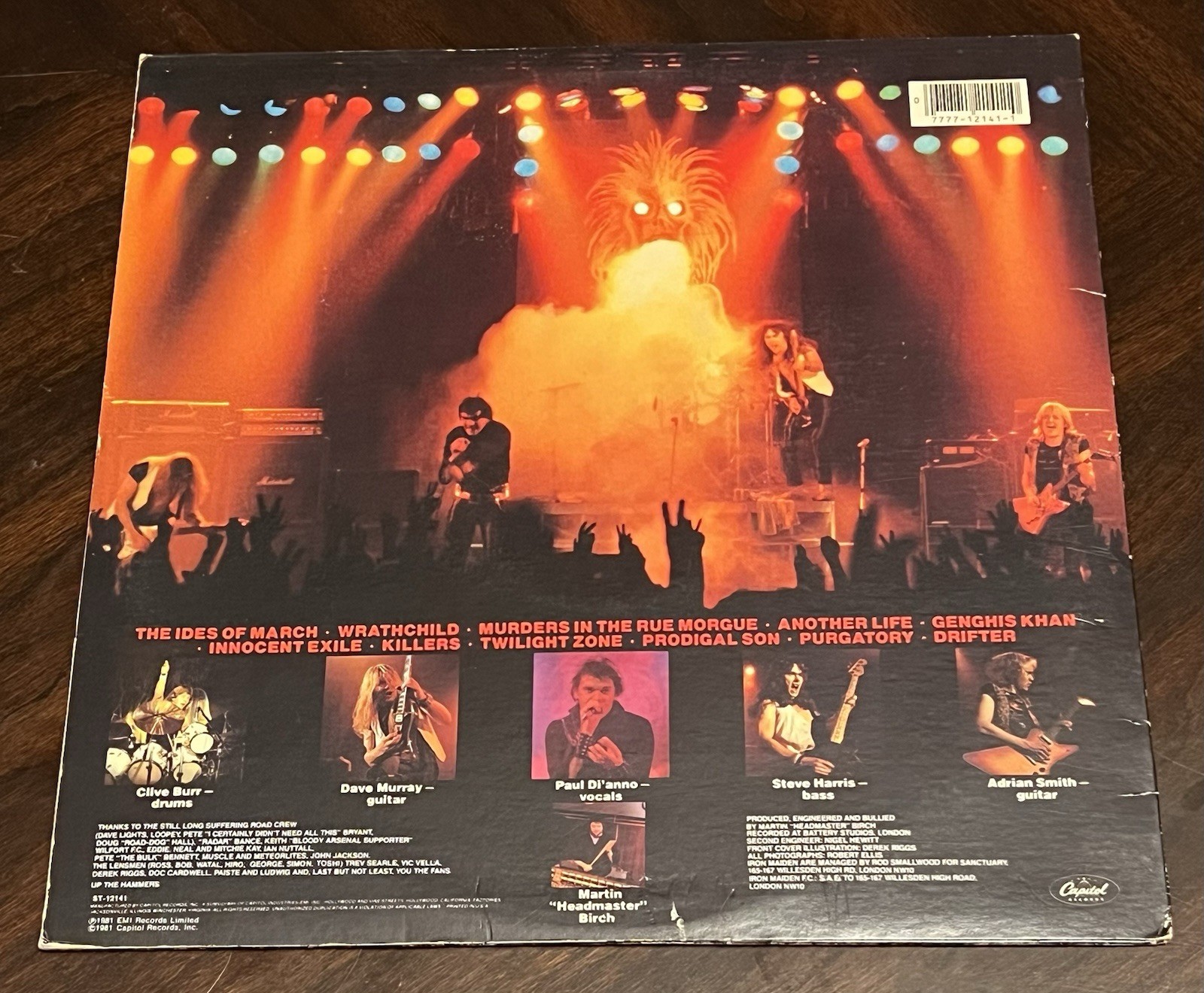 Iron Maiden Original Album Lot X 4!!!