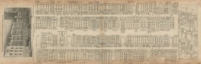Tallis London Street View #42 Cheapside (West) 1839 alte antike Karte Plan Chart