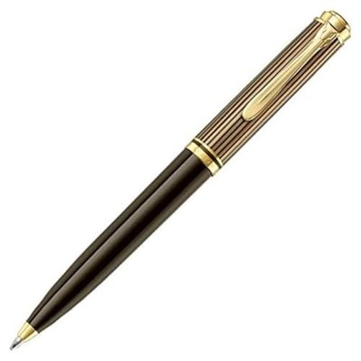 Pelikan Ballpoint Pen Oil-Based Souveraen Brown Black K800 Limited Edition
