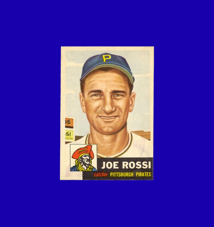 1953 Topps Joe Rossi #74 - Pittsburgh Pirates - EX-MT