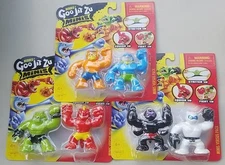 Full Set Of Moose Enterprise Heroes of Goo Jit Zu Minis Figure New Rare