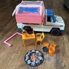 Vintage DERRY DARING Doll Pop Up Camper EVEL KNIEVEL 1975 Toy Playset