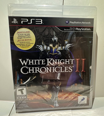 White Knight Chronicles II (Sony PlayStation 3, 2011) BRAND NEW, SEALED