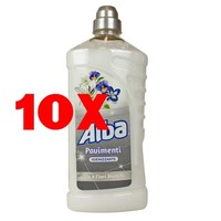 10 X Alba Pavimenti Iris & Fiori Bianchi Igienizzante 1 L