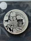 2019 Clone Trooper Star Wars 1 oz .999 Silver Coin Luke Darth Vader Yoda