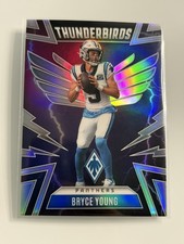 2025 Phoenix Bryce Young Thunderbirds 6 Carolina Panthers SP Insert