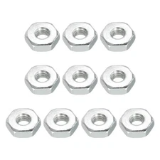 Chainsaw Sprocket Cover Bar Nut, 10Pcs M8 Chainsaw Bar Nut for Sprocket Cover