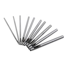0.5-5mm 10pcs Punch Leather Tool Hollow Puncher Hole Craft Set For