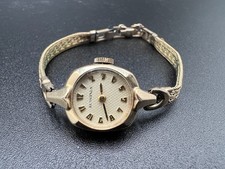 Vintage Longines Ladies's Watch 10K Gold Filled Bezel w/Champion Braided Band