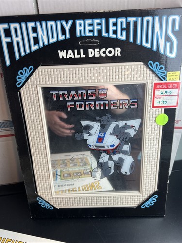 Friendly Reflections Framed Mirror Transformers Jazz Sunstreaker Set Of 2 - Picture 8 of 13