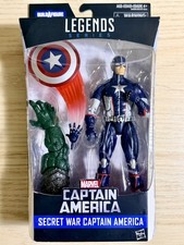 Marvel Legends Secret War Captain America 6  Action Figure  BAF Abomination