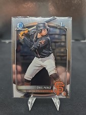 2025 Bowman Chrome Prospects Onil Perez 1st Bowman #BCP-134 San Francisco Giants