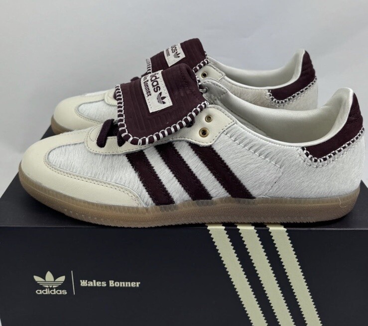 ADIDAS X WALES BONNER WHITE PONY SAMBA SNEAKERS | eBay ADIDAS X WALES BONNER WHITE PONY SAMBA SNEAKERS | eBay