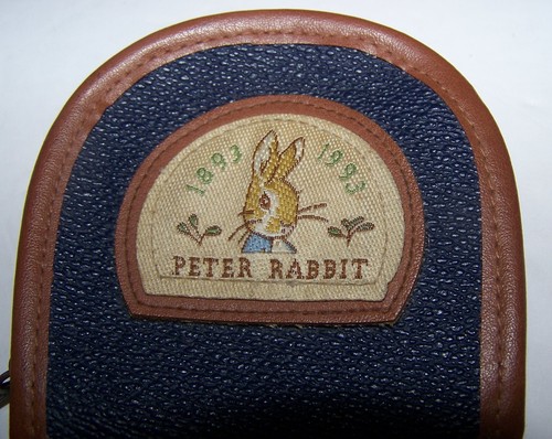 peter rabbit 1893-1993 leather coin purse - Picture 2 of 4