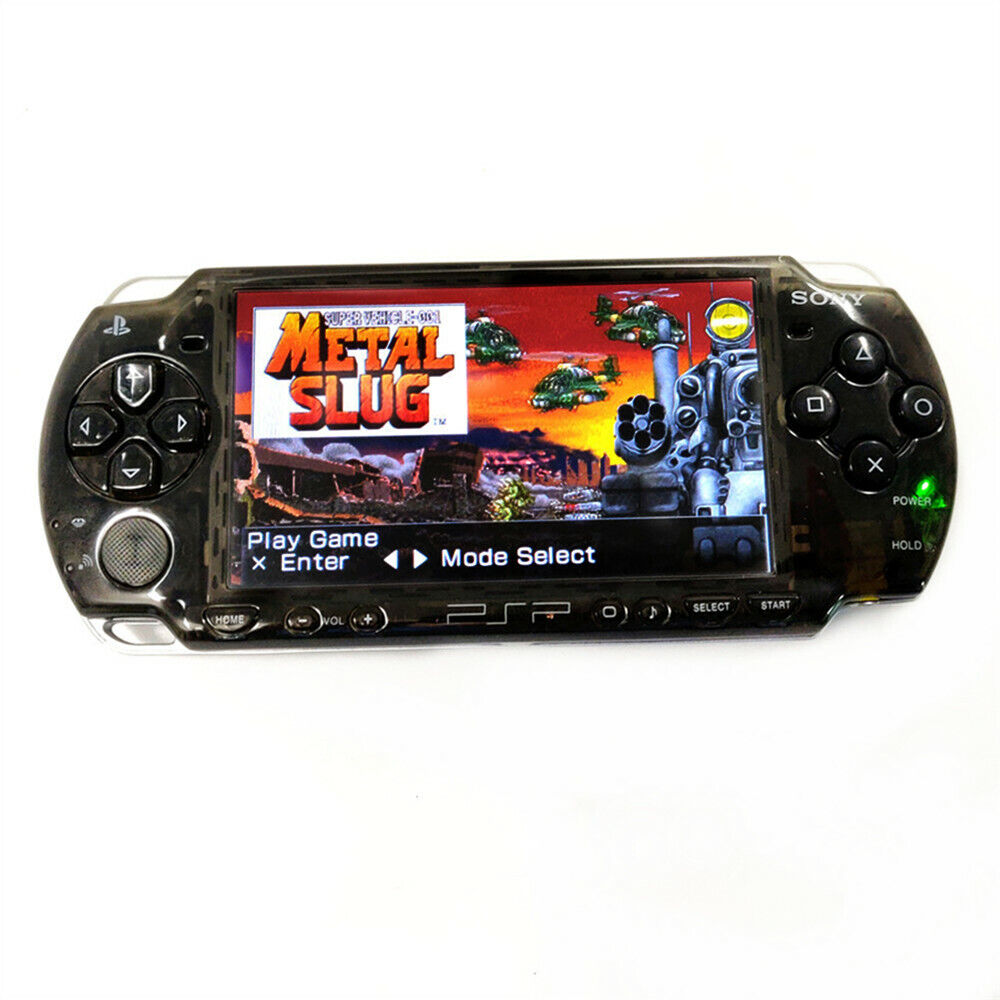 Lave om Nægte klinge Clear Black Retrofit Sony PSP-2000 Handheld System Game Console PSP 2000 |  eBay