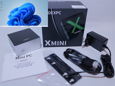 Neu* Intel N95 Alder Lake Mini PC NUC Aioexpc Xmini 512 GB SSD 12 GB DDR5 Win 11