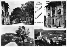 A8476) A GREETING FROM STONE GAVINA VIEWS TRAVELLED PAVIA