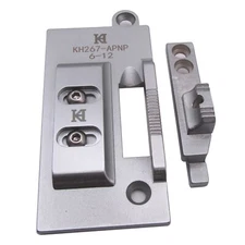 1SET Needle Plate &Feed Dog FOR Piping On Durkopp Adler 267 Single Needle Sewing