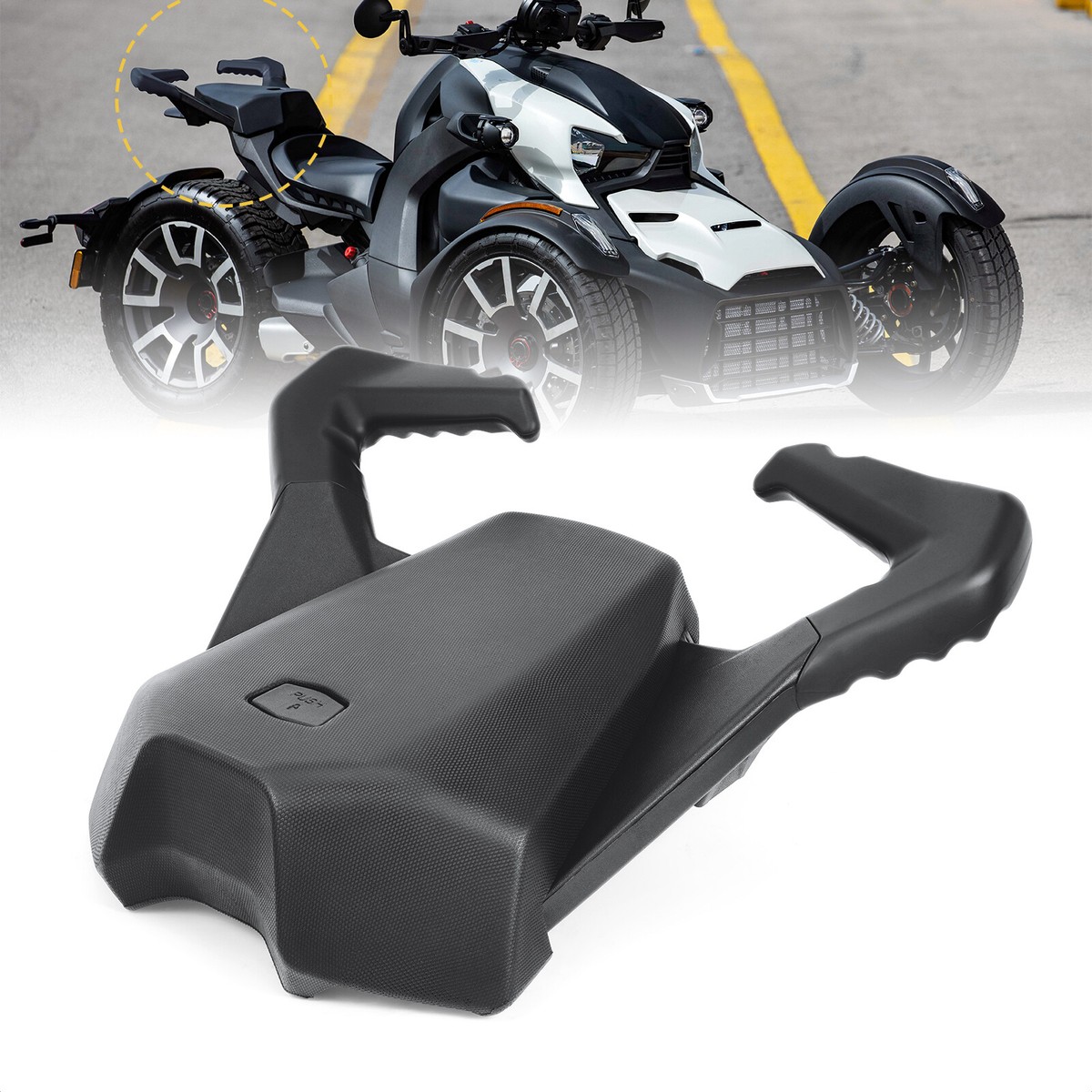 Bat Shape Wider Larger Driver Floorboards For The Can-Am Ryker 600 900 / Rally Edition (2019-2024), Sport(2022-2024)Brake Foot Rest (Black 1