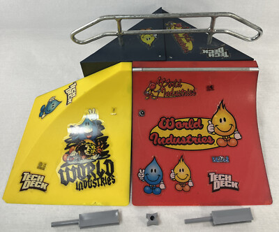 Tech Deck Blind Hip Ramp Fingerboard Ramp Used read description 