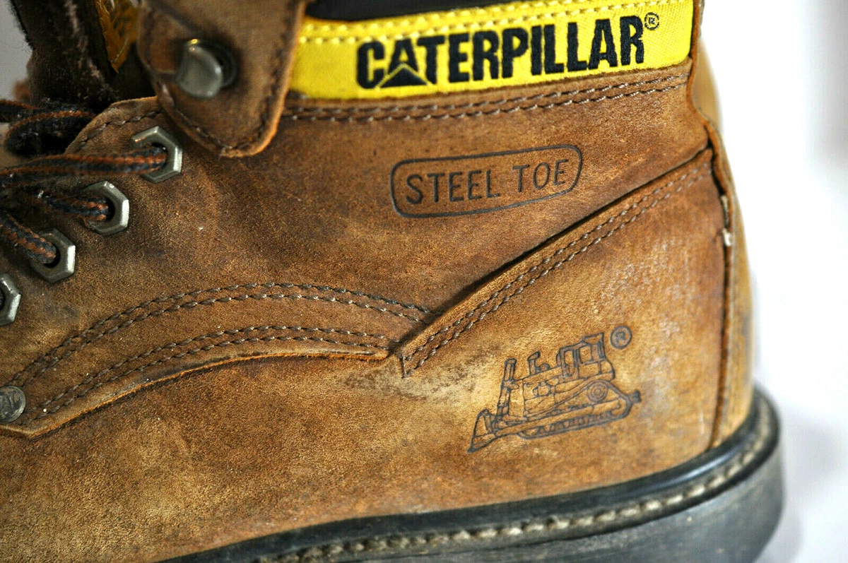 Caterpillar work boots clearance ebay