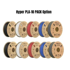 10 Pack Creality 3D Printer Filament Hyper PLA 1.75mm High Speed for 3D Printer